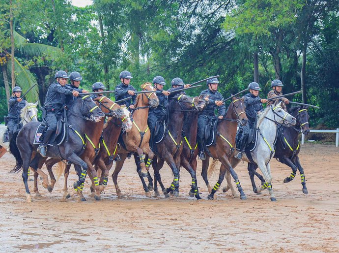 PM-AL forma 10 novos centauros no Curso de Policiamento Montado