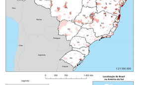mapa do Brasil / Foto: Ipea