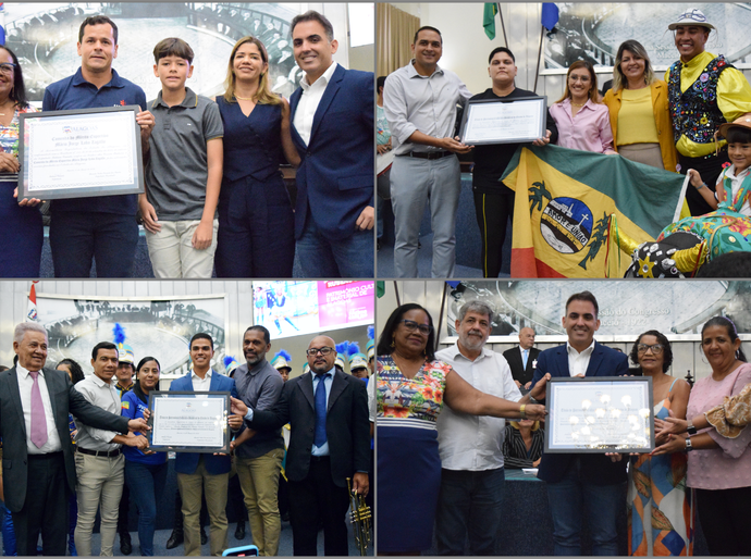Atleta e instituições pilarenses recebem homenagens do Parlamento alagoano