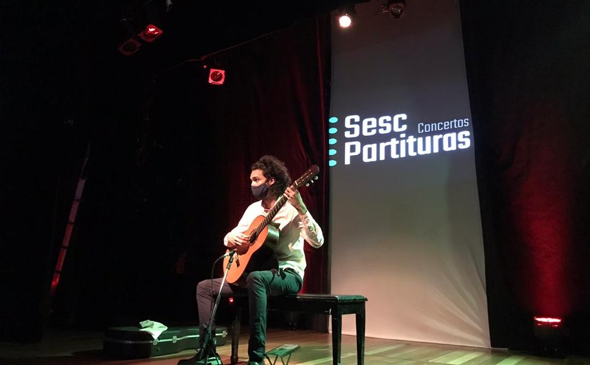 Sesc Alagoas exibirá concerto do músico Nícolas Porto amanhã (27