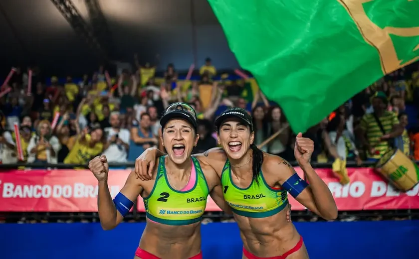 Após anunciar fim da dupla, Carol e Bárbara vencem etapa do Rio do Elite 16 de vôlei de praia