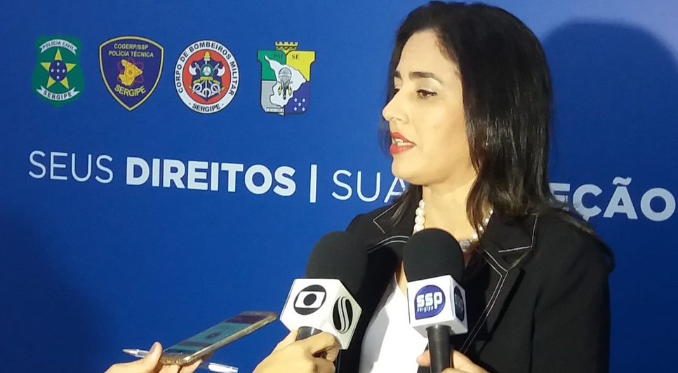 Delegada Viviane Pessoa / Foto: Leonardo Barreto/TV Atalaia
