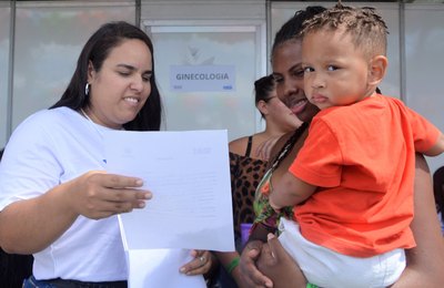Sesau atende 2.300 pessoas durante ação na comunidade do Flexal
