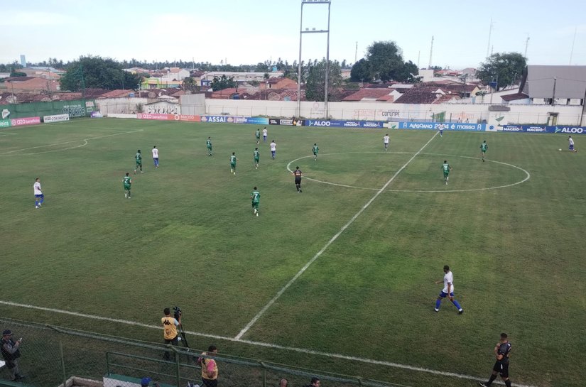 Coruripe vence o Cruzeiro na última partida para as duas equipes no Campeonato Alagoano 2024