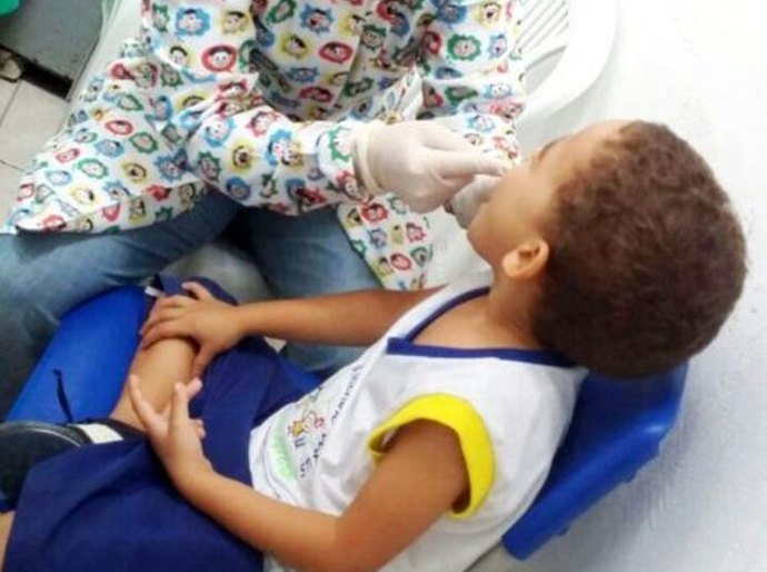 Alunos de escolas municipais de Feliz deserto têm acompanhamento dentário