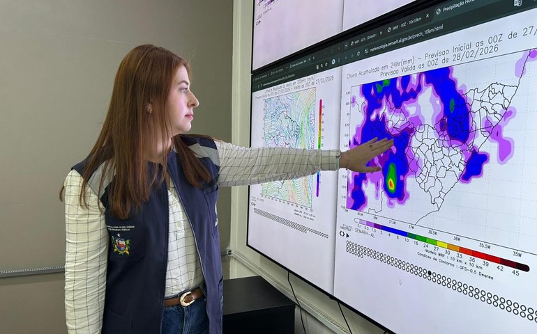 Fim de semana terá instabilidade e pancadas de chuva em todas as regiões de Alagoas