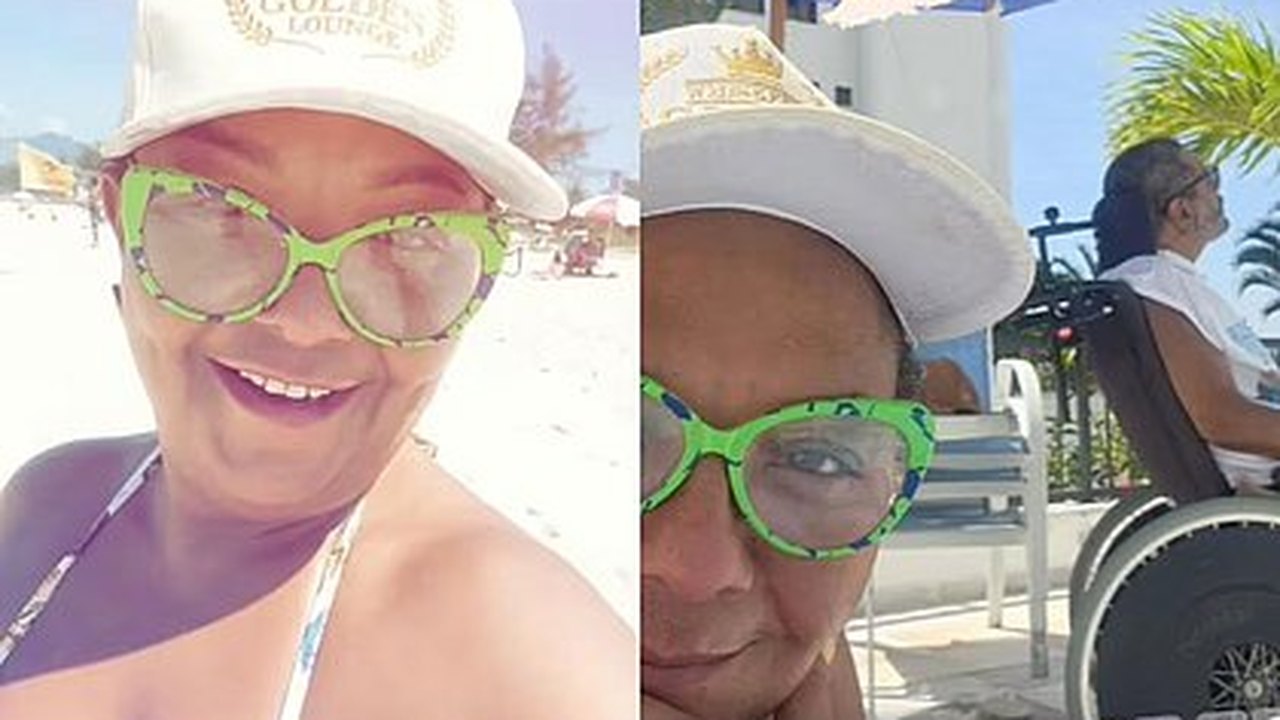 Babi Cruz vai para a praia com Arlindo Cruz após assumir novo namorado