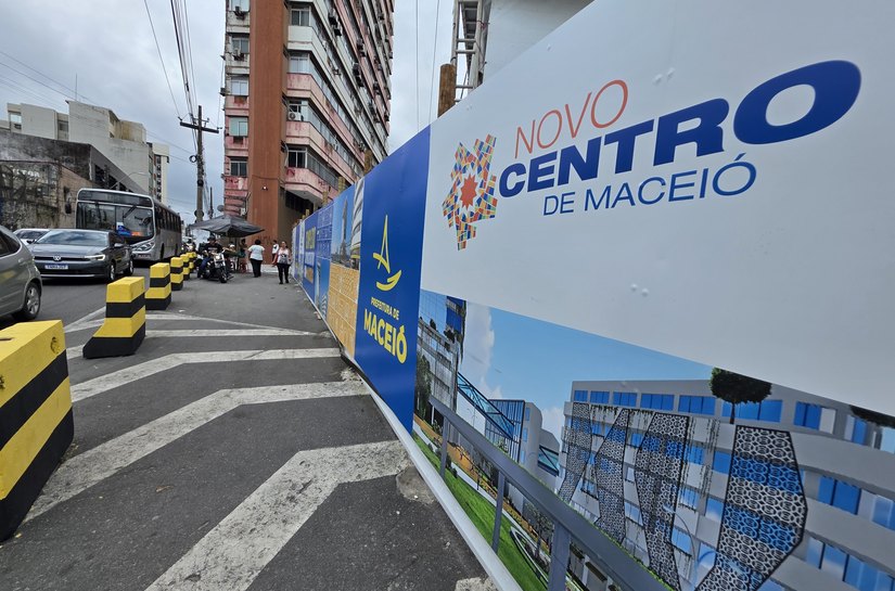 “Obra fundamental para o Centro”, afirma comerciante sobre  Complexo Administrativo de Maceió