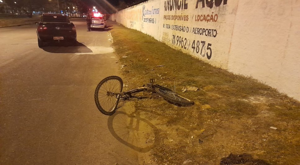 Ciclista morre atropelado por carro na Zona Sul de Aracaju / Foto: Foto: CPTran/SE