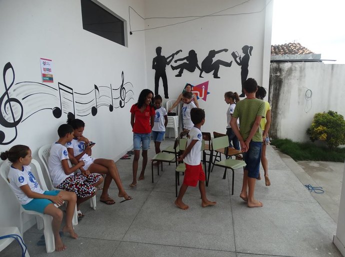 Crianças do SCFV participam de Colônia de Férias do Estação Juventude, em Delmiro Gouveia