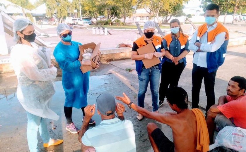 Quase mil pessoas vivem em situação de rua na capital alagoana