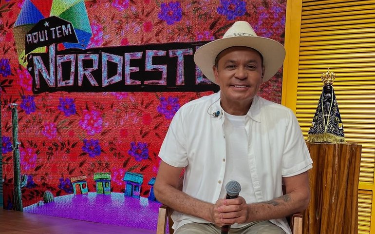 Frank Aguiar recebe a filha Luma Aguiar e Anastácia, no Aqui Tem Nordeste