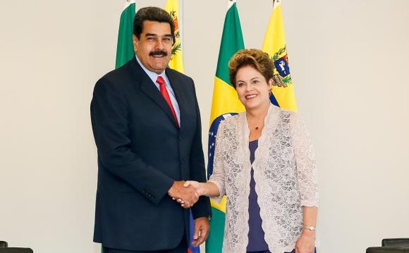 Maduro quer ampliar relações com Brasil e pede respeito dos Estados Unidos