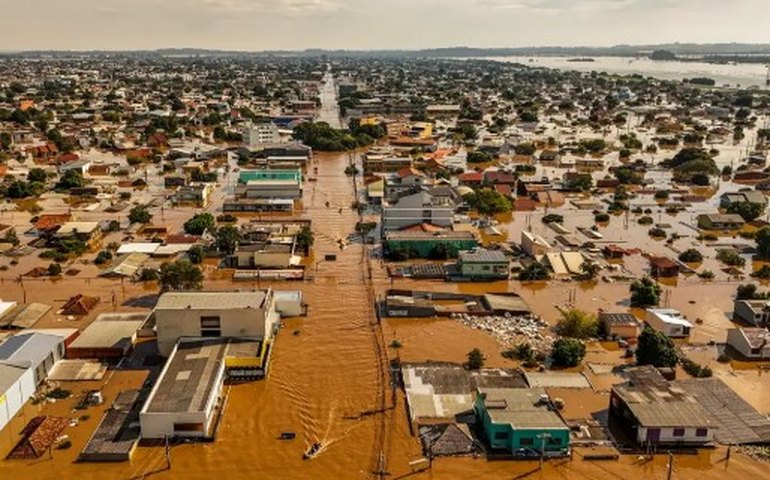 Inundações afetam o centro de San Salvador