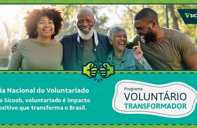 Dia Nacional do Voluntariado: Sicoob celebra programa que mobiliza mais de 15 mil colaboradores em todo o Brasil