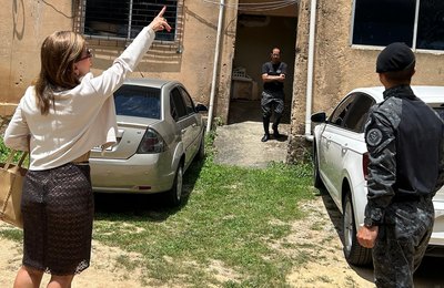 Cumprindo calendário de inspeções às unidades da SSP/AL, o MPAL inspeciona a Cavalaria da Polícia Militar