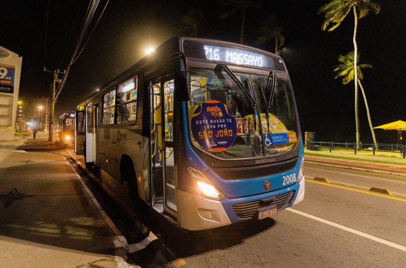 Prefeitura de Maceió disponibiliza 15 linhas especiais gratuitas para o São João Massayó