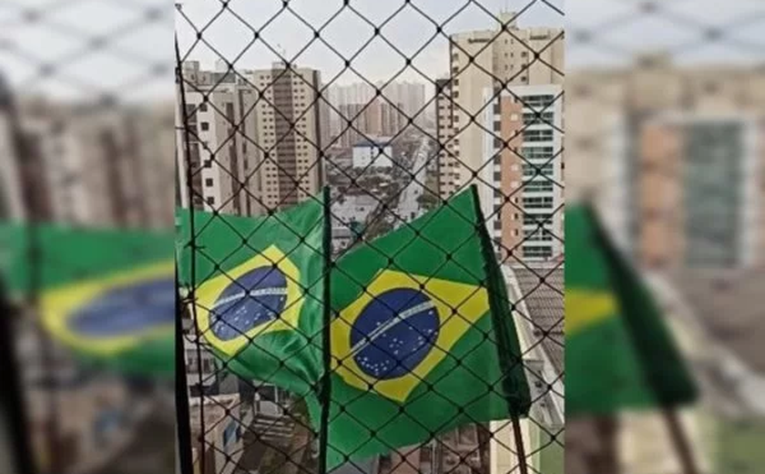 Pode pendurar bandeiras nas janelas dos condomínios na Copa do Mundo?