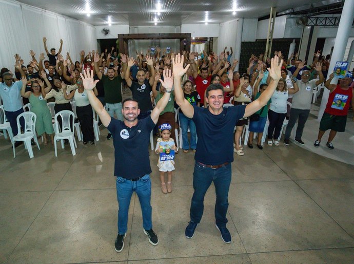 Rui Palmeira reúne apoiadores na parte alta de Maceió e destaca trabalho realizado na região