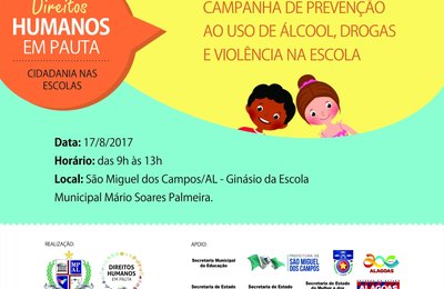 Ministério Público leva projeto Direitos Humanos em Pauta a São Miguel dos Campos 