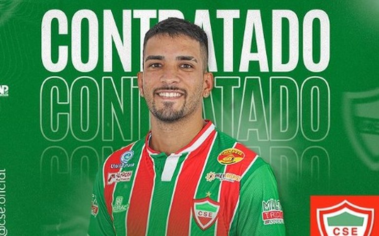 CSE anuncia o retorno do volante Matheus Rosas; técnico Parreirinha já está em Palmeira