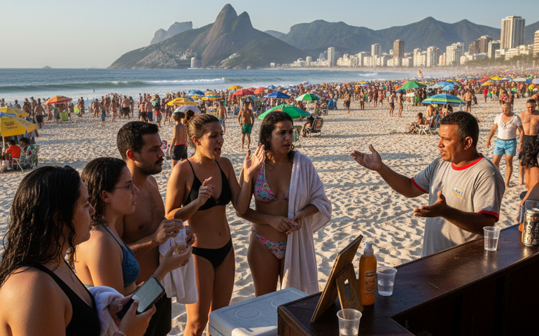Preços abusivos nas praias do Rio: banhistas reclamam e quiosques são contra tabelar preços