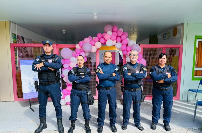 Patrulha Maria da Penha de Delmiro realiza palestra de conscientização em creche do município