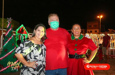 Muita emoção e alegria marcaram a Celebração de Abertura do Natal Luz 2021 em Piaçabuçu
