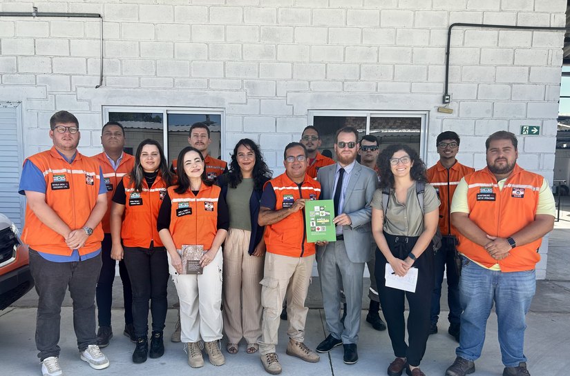 Defesa Civil de Maceió recebe representantes do Conselho Nacional de Direitos Humanos