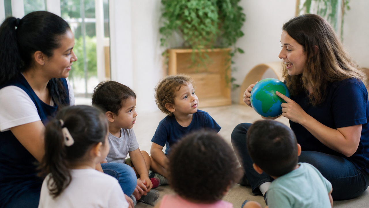 Como funciona uma creche bilíngue? Entenda o que as crianças aprendem e veja opções de escolas em Rio e SP