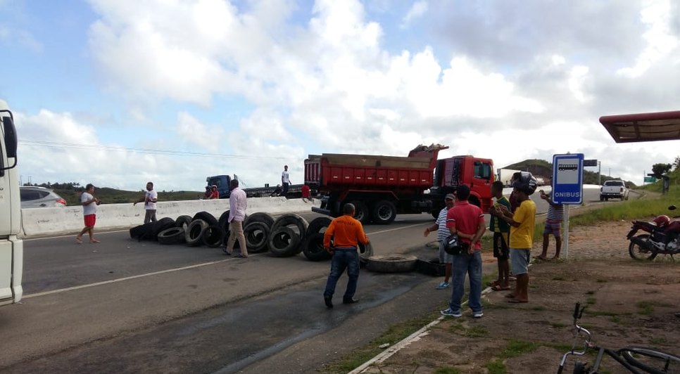 caminhoneiros em Estancia