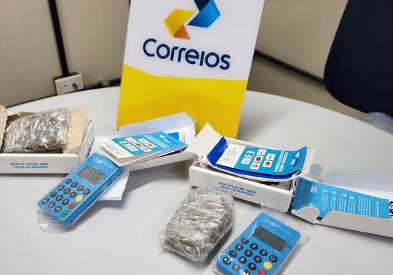 PF apreende entorpecentes postados em agências dos Correios em Alagoas