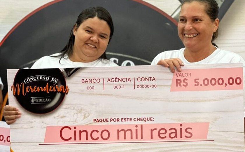 Cozinheira de Penedo vence Concurso de Merendeiras de Alagoas