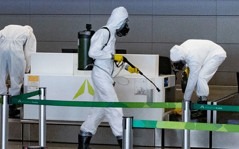 Empresa realiza em Maceió novo sistema de limpeza contra coronavírus