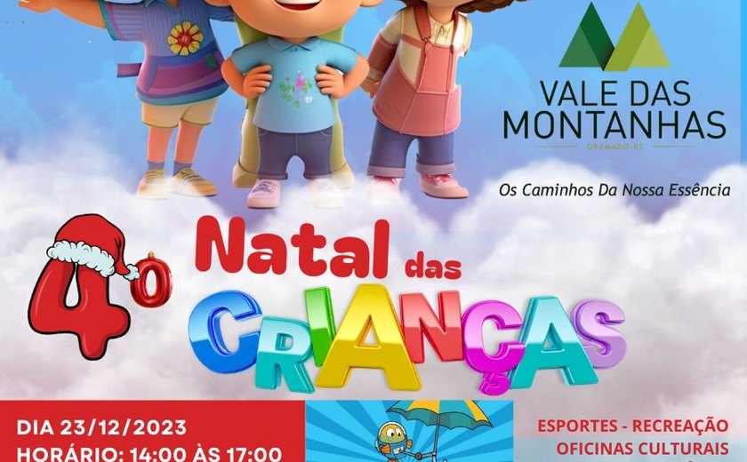 Vale das Montanhas realiza 4º Natal das Crianças na Vila Olímpica