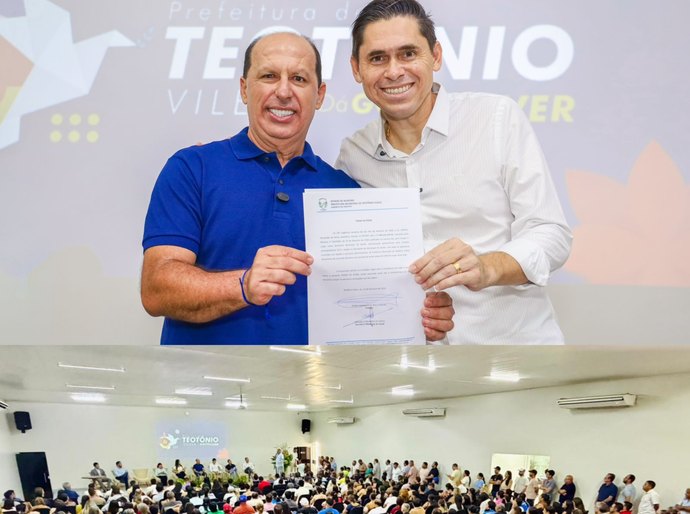 Dr. Adelmo Farias toma posse como novo secretário de Saúde de Teotônio Vilela e reforça momento de avanços no município