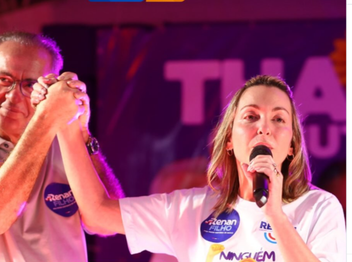 Thais Canuto fortalece pré-candidatura à Câmara Federal em ato com a presença de Paulo Dantas e do senador Renan Calheiros