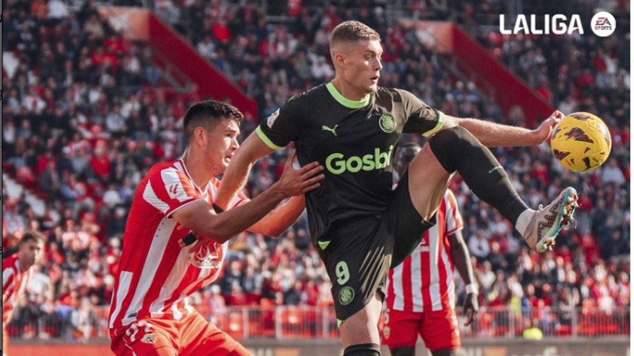Girona empata com lanterna Almería e assume liderança provisória da La Liga