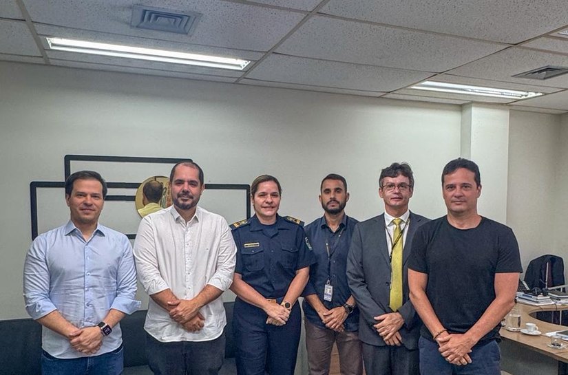 Secretário de Segurança Cidadã se reúne com a Polícia Federal para tratar de integração tecnológica e ações conjuntas de segurança