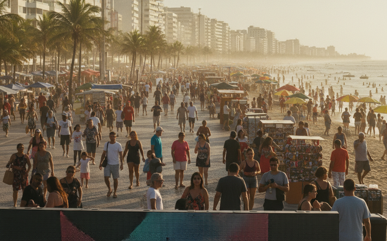 Turismo brasileiro deve faturar R$ 218 bilhões na alta temporada de 2026, projeta CNC
