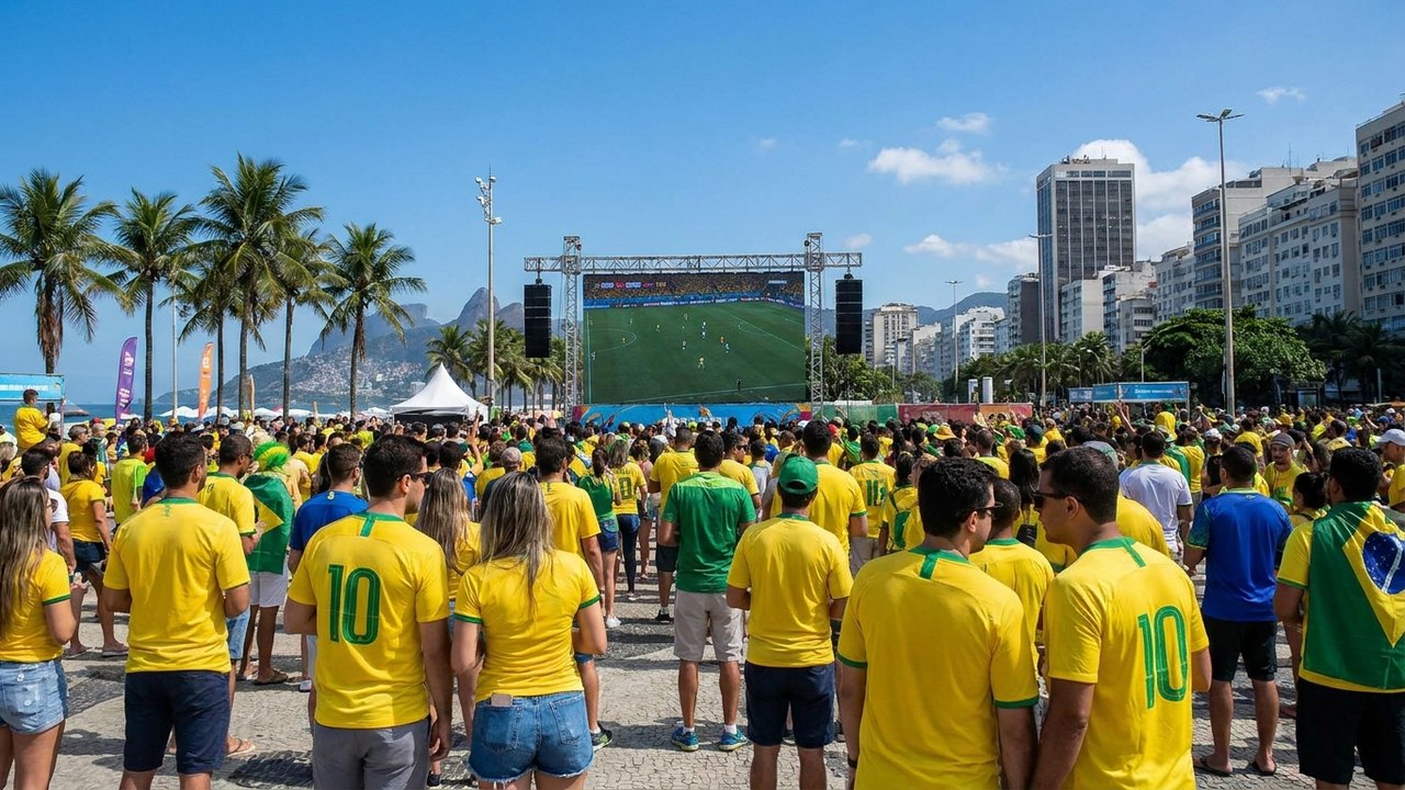 Copa do Mundo: Rio não tem previsão de chuva durante jogo da seleção
