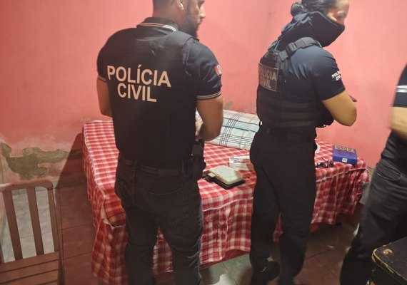 Polícia Civil cumpre mandados e apreende eletrônicos em operação contra pornografia infantil em Alagoas