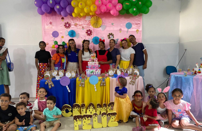 Cras e Criança Feliz de Luziápolis promovem comemoração em homenagem ao Dia das Crianças