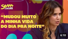 Sem Censura | Mel Lisboa compartilha sobre como foi fazer a personagem Anita, de 'Presença de Anita'