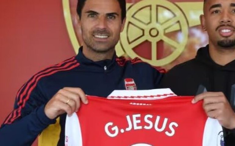 Arteta prega cautela sobre volta de Gabriel Jesus: ‘Mais grave do que parecia’