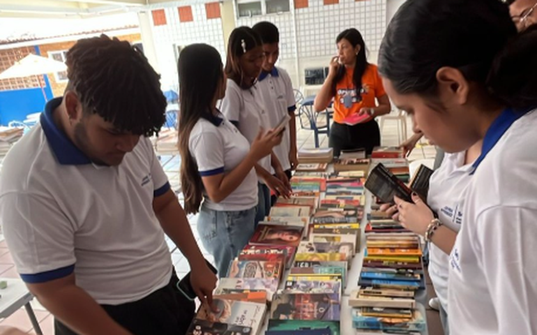 Projeto do Senac Alagoas realiza doação de 2.500 livros e mobiliza alunos e colaboradores da Capital e Interior