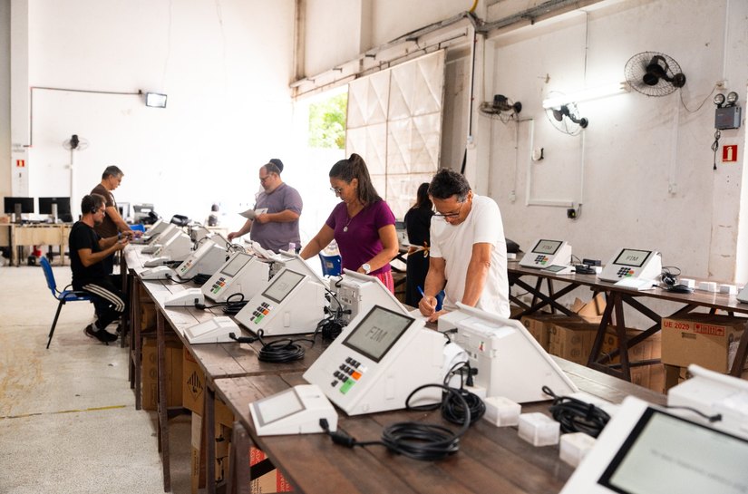 TRE realiza testagem das urnas eletrônicas  no 18° Simulado Nacional de Hardware