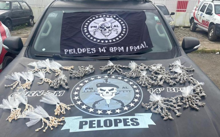 PM apreende adolescente com quase mil porções de drogas em Colônia Leopoldina