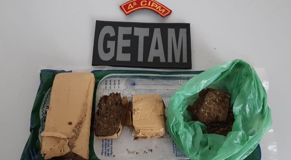 Apreensão de drogas / Foto: Getam
