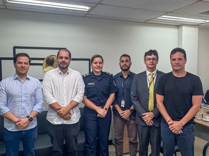 Secretário de Segurança Cidadã se reúne com a Polícia Federal para tratar de integração tecnológica e ações conjuntas de segurança